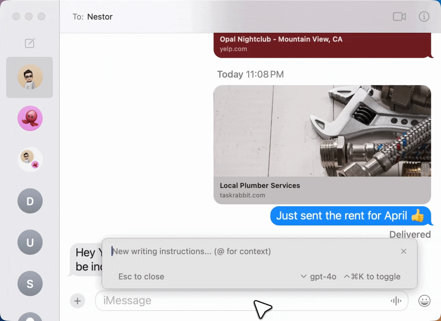 Generate from scratch